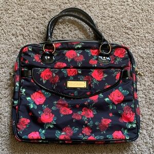 Betsy Johnson floral bag